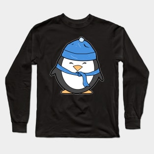 Cute Baby Penguin Long Sleeve T-Shirt